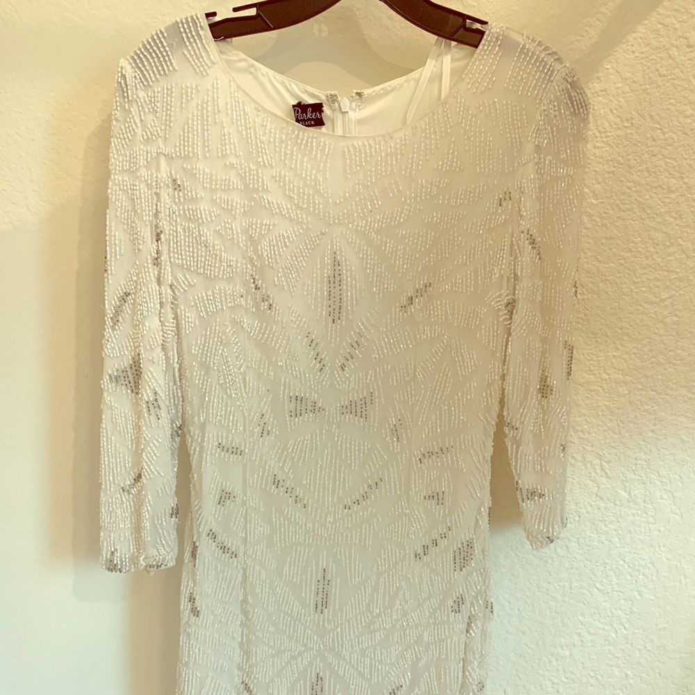 White Parker dress